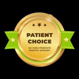 Patient choice for robotic prostate surgery Certificate