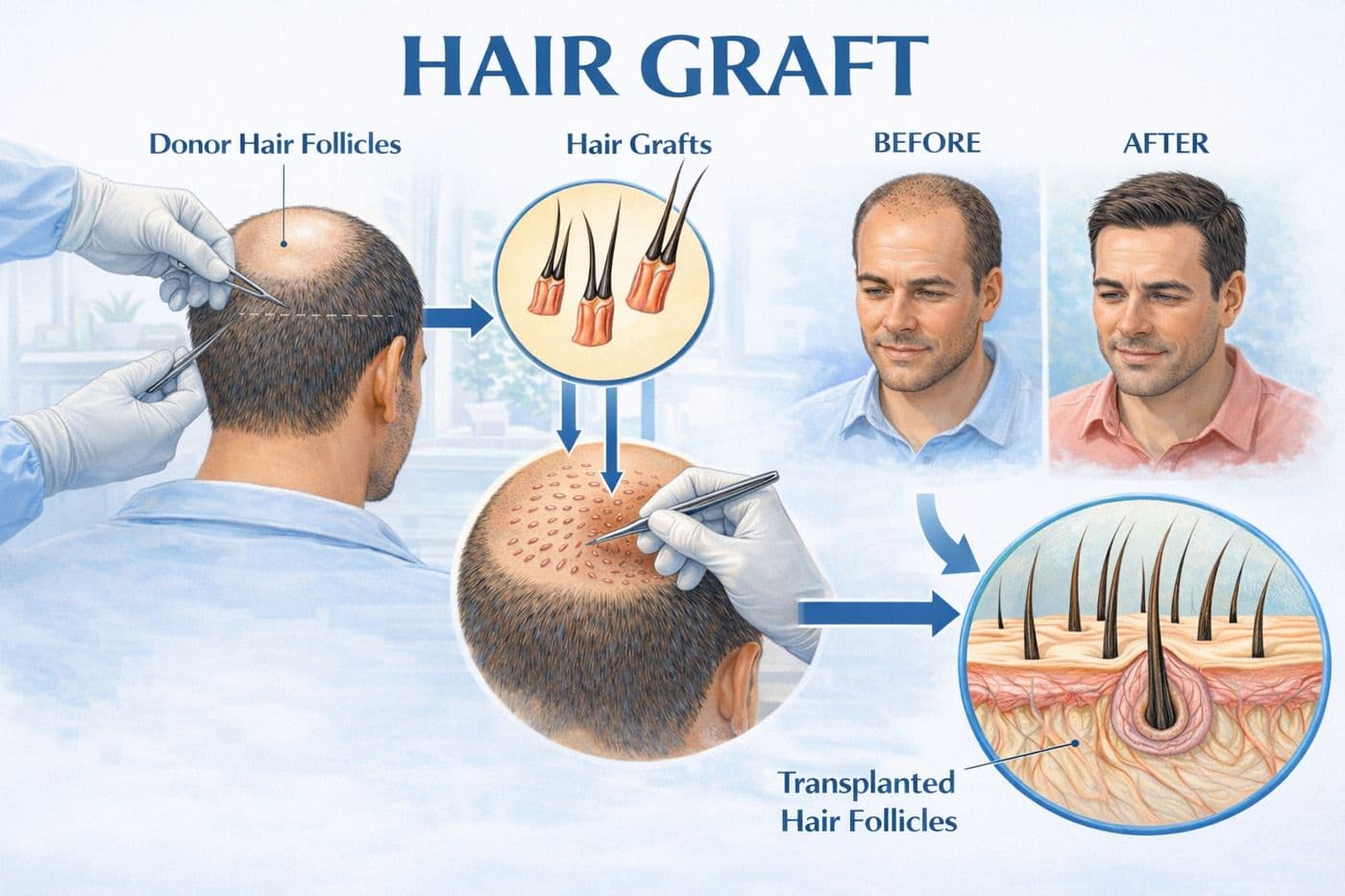 The Science of Restoration: Understanding the Hair Graft and Its Role in Hair Recovery