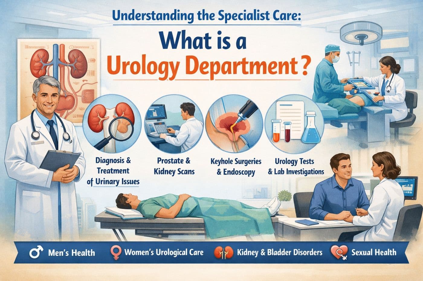 Understanding the Specialist Care: What is a Urology Department?